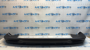 Губа заднего бампера Mitsubishi Outlander 22-26 черная, царапина