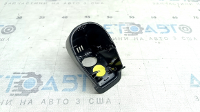 Накладка зеркала внутрисалонного Audi A6 C8 19-25 черная, 2 части