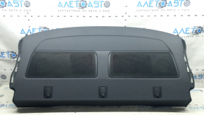 Задня полиця Audi A6 C8 19-25 чорна без шторки, з накладками