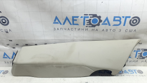 Боковушка 2-го ряду сидінь ліва Audi A6 C8 19-25 шкіра світло-сіра, під чищення