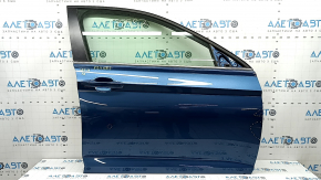 Двері в зборі передня права VW Jetta 19-26 синій LD5L, тичка, вм'ятини