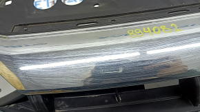 Решетка радиатора grill VW Jetta 19-21 без эмблемы под радар, песок, вздулся хром