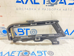 Грати бампера права VW Golf 15-17 з хром, під птф