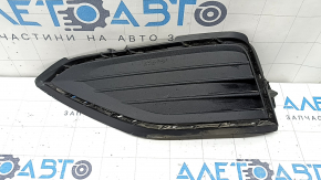 Грати бампера ліва VW Jetta 19-21 структура, без птф, пісок