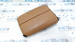 Подлокотник BMW X5 G05 19-22 кожа кожа коричневая COGNAC с подогревом, царапины, под чистку, примята кожа