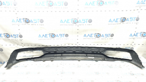 Губа заднего бампера Audi A6 C8 19-23 структура, S-line, потёрта, царапины, в краске
