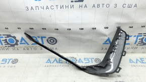 Накладка переднего бампера правая Audi A6 C8 19-23 серый глянец, S-Line, песок