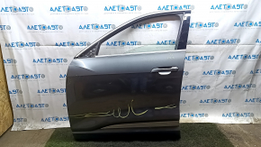 Дверь в сборе передняя левая Audi E-Tron 19-23 графит LZ7S, приямта, тычка