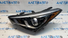 Фара передня ліва Hyundai Santa FE Sport 17-18 рест usa галоген