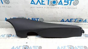 Боковушка 2-го ряда сидений правая Audi E-Tron 19-23 кожа черная