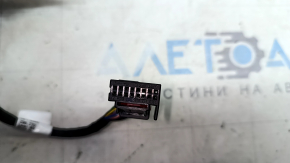 Зеркало боковое левое в сборе Audi E-Tron 19-23 13+1 пинов, подогрев, автозатемнение, BSM, камера с хром молдингом, в цвет кузова, графит LZ7S, нет накладки, трещина
