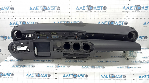 Торпедо передня панель AIRBAG Mercedes A-class V177 19-22 чорна, іржавий піропатрон