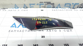 Молдинг переднего бампера нижний правый Toyota Venza 21-24 хром, песок