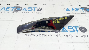 Молдинг переднього бампера нижній лівий Toyota Venza 21-24 хром, пісок, подряпини, потрісканий хром