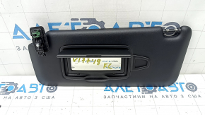 Козирок лівий Mercedes A-class V177 19-22 чорний, без гачка