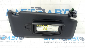 Козирок правий Mercedes A-class V177 19-22 чорний, без гачка