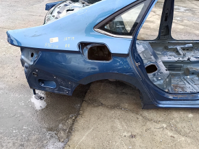 Чверть крило ззаду права VW Jetta 19-26 на кузові, синя, вм'ятинки