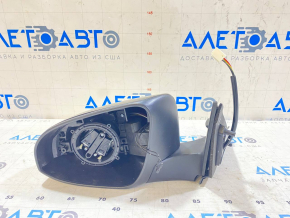 Дзеркало бічне ліве у зборі Toyota Camry v55 15-17 5 пінів, підігрів, без дзеркального елемента
