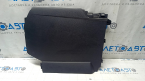 Накладка центральной консоли боковая задняя правая Lexus RX350 RX450h 16-22 черная, царапины