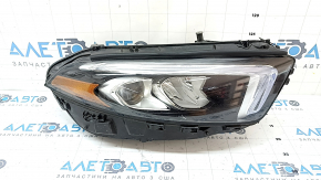 Фара передняя правая в сборе Mercedes A-class V177 19-22 LED, под полировку