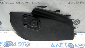 Накладка центральной консоли боковая левая Ford Focus mk3 15-18 рест, черная, царапины