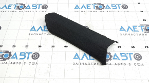 Накладка задньої кватирки середня ліва Audi A5 F5 18-25 5D чорна