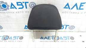 Подголовник 2 ряда левый Audi A5 F5 20-24 5D кожа черная с серой строчкой, замят