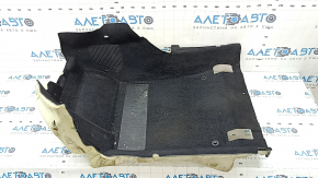 Покрытие пола переднее левое Mercedes A-class V177 19-22 черное, под чистку