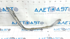 Молдинг заднего бампера левый Audi A5 F5 20-25 хром, S-Line, полезло покрытие, потерто