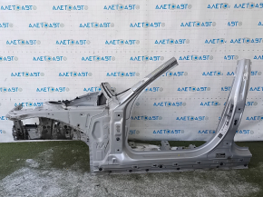 Чверть передня ліва BMW 3 F30 16-18 відпиляна, з центральною стійкою, срібло