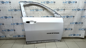 Двері голі передні праві Jeep Compass 17-26 keyless, білий PW7, вм'ятини