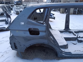 Чверть крило ззаду права VW Tiguan 18-24 long графіт, на кузові, прим'ята, тички, шпакля