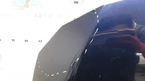 Капот голый Honda Accord 18-22 алюминий, синий B-588P, песок, сколы