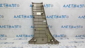 Накладка центральной стойки нижняя правая Toyota Camry v50 12-14 usa бежевая, царапины