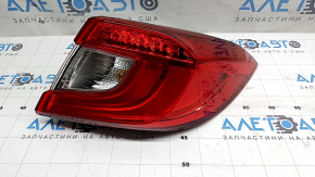 Фонарь внешний крыло правый Honda Accord 18-20 hybrid, царапины, треснут