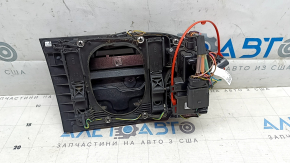 Корпус порта зарядки левый Audi E-Tron 19-23 голый, без рисунка зарядки на клавише