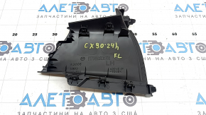 Накладка передней панели боковая левая Mazda CX-90 24-26 черная