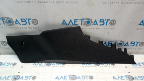 Накладка центральної консолі ліва VW Passat b8 16-19 USA чорна, подряпина