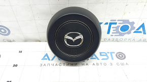 Подушка безпеки airbag в кермо водійська Mazda CX-90 24-26 чорна з хром обрамленням