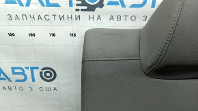 Крупный план спинки Hyundai Elantra, показаны детали ткани и форма, состояние — хорошее.