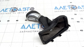 Ручка АКПП Hyundai Elantra AD 17-18 резина черная, с чехлом, потёрта ткань, тычки