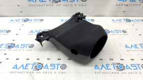 Обрамление рулевой колонки Mazda CX-90 24-26 черное, под дисплей 12", 2 части