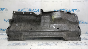 Деталь обшивки батареи Toyota Camry v50 2012-2014 с потертостями и загрязнениями.