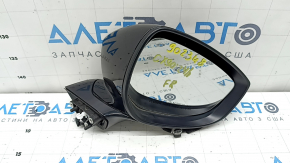 Дзеркало бічне праве у зборі Mazda CX-90 24-26 7 пінів, поворотник, підігрів, BSM, чорне