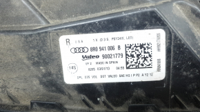 Фара передняя правая в сборе Audi Q5 8R 13-17 рест, ксенон, песок, паутинка, под полировку, царапинки