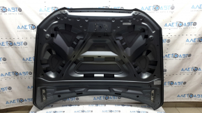 Капот голый Audi Q5 8R 13-17 рест, графит LX7R, алюминий, песок, скол