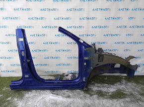 Чверть передня права Hyundai Tucson 22-24 2.5 USA відпиляна, з центральною стійкою, синя, тичка