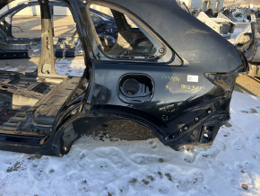 Чверть крило задня ліва Mazda CX-90 24-26 на кузові, чорна, тички