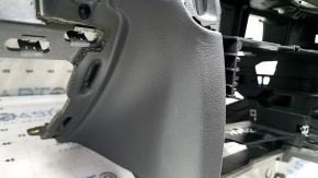 Торпедо передняя панель с AIRBAG Audi Q5 8R 09-17 черная, царапины