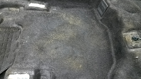 Покрытие пола заднее Mazda CX-90 24-26 PHEV, черное, под чистку